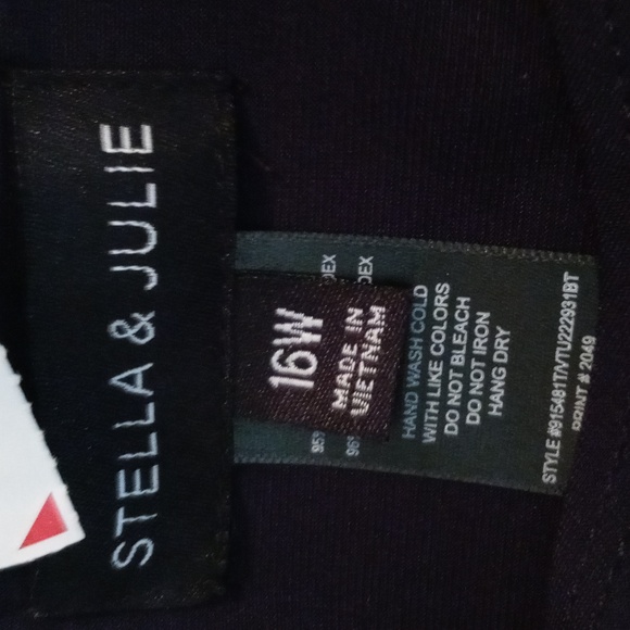 NWT Stella & Julie Layered Look Dress - Picture 5 of 8